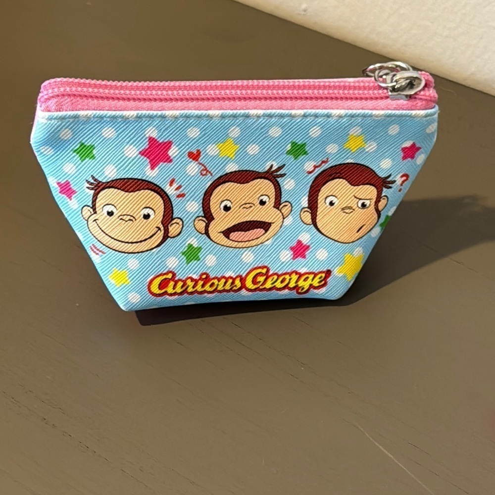 Curious George change purse